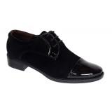Cumpara ieftin Oferta marimea 38, 39,40 - Pantofi dama casual din piele naturala intoarsa si lacuita - LP10NNLACVEL