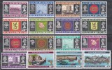 Guernsey 1969-1970 - Daily Stamps, PRIMELE TIMBRE EMISE, SET COMPLET (!), Cota 52 EURO, MNH