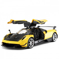 Masinuta cu telecomanda Rastar Pagani Huayra BC, Galben, 1:14