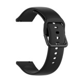 Cumpara ieftin Curea Edman compatibila Samsung Galaxy Watch Active 1/2/3, 20mm, L, Negru