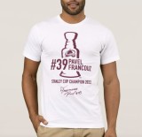 Colorado Avalanche tricou de bărbați Pavel Francouz #39 Stanley Cup Champion 2022 white - L