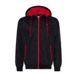 Bayern M&uuml;nchen geacă de bărbați cu glugă Wind Classic black - XXL