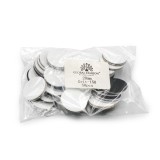 Set de 8 unități: Fișe adezive de schimb pentru discuri de pedichiură, 20 mm, #150, 50 bucăți