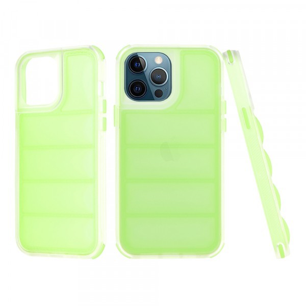 Husa pentru Apple iPhone 12 Pro Max, Techsuit, Wave Shield, Verde