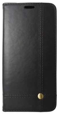 Husa tip carte cu stand Prestige neagra pentru Samsung Galaxy A10 (SM-A105F), Galaxy M10 (SM-M105F) foto