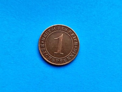 1 Pfennig 1935 lit. F -Germania foto
