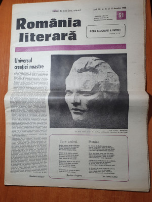 romania literara 15 decembrie 1988-art. cernavoda,petrolistii din largul marii foto