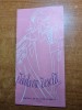 Program teatrul de opereta 1958 - vaduva vesela, cartea romaneasca