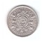 Moneda Anglia 2 shilling / 2 shillings 1965, stare buna, curata