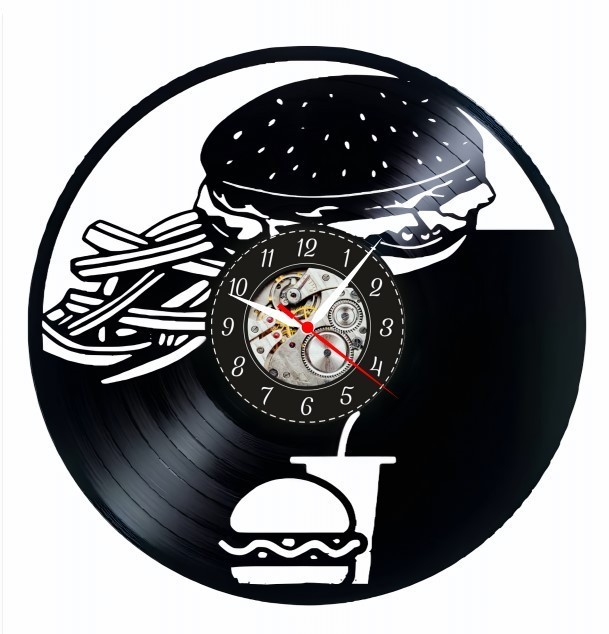 FAST-FOOD-ceas de perete
