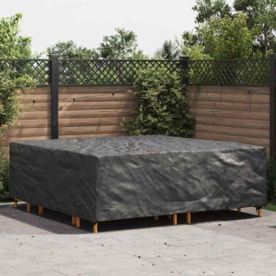vidaXL Husă pentru mobilier de exterior Negru 235 x 235 x 70 cm 420D 4105802 foto
