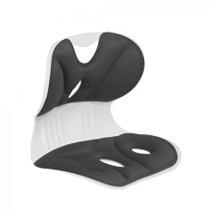 Suport pentru scaun, flippy, pentru corectarea posturii, portabil, ergonomic, ameliorare durere, respirabil, 32x29x28 cm, marime s, negru