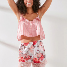 Set pijamale dama, 637BNC1322 - XL, Benicia, Poliester, Roz/Ecru