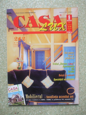 REVISTA CASA LUX NR. 9/2000 foto