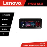 Navigatie Lenovo PRO 12.3 QLED 8+256GB pentru VW Passat B5 1997-2004
