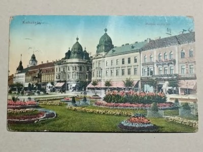 1914 - Cluj Napoca, p-ta regelui Matei Corvin (jud. Cluj) foto