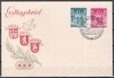 Germania DDR (RDG) 1955 - A 8-a ediție a cursei cicliste "Cursa Păcii", FDC