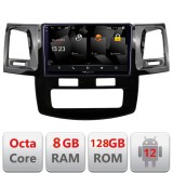 Navigatie Toyota Hilux 2008-2014 Android 2K QLED 8GB RAM 128GB