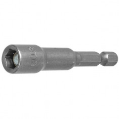 Cap tubular lung, magnetic, pentru masina insurubat, 1/4", 10x65 mm, RICHMANN