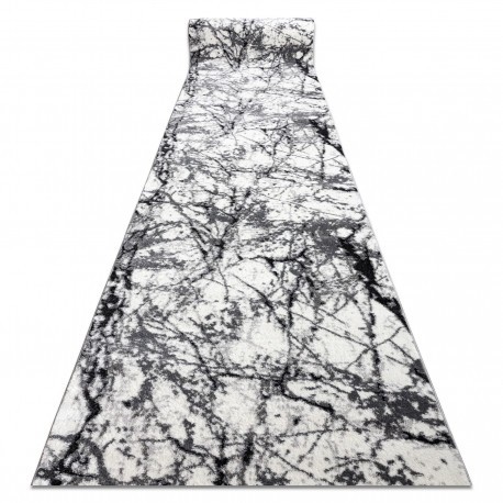 Traversa modern COZY 8871 Marble, Marmură - structural două niveluri de l&acirc;nă gri, 120 cm