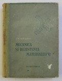 MECANICA SI REZISTENTA MATERIALELOR de I. N. VESELOVSKI , 1954 , LIPSA PAGINA DE TITLU