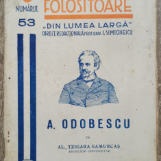 A. Odobescu - Al. Tzigara-Samurcas// 1935