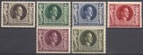 Seria Completă Germania 1943 - Ziua de Naștere a lui Hitler, Suprataxă Război, MNH (Mi. 844-849) -A222