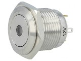 Comutator Anti-Vandalism Verde IP65 2A 36VDC