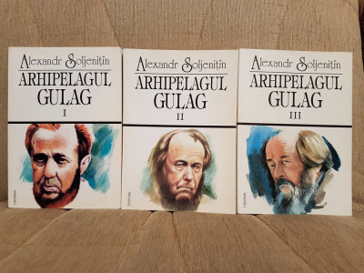 ARHIPELAGUL GULAG-ALEXANDR SOLJENITIN (3 VOL) foto