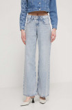 Cumpara ieftin Karl Lagerfeld Jeans jeansi femei high waist