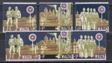 Malta 1969 - Crăciun, Serie + Staif, MNH