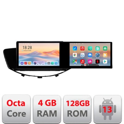 Navigatie Subaru Tribecca 2007-2011 Edotec 2 ecrane 8 core 4+128 21.6 inch Incell android Wifi 5Ghz gps internet Co CarStore Technology foto