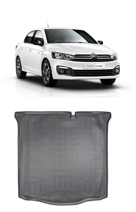 Covoras cauciuc protectie portbagaj CITROEN C-ELYSEE (D) SD (2012-2018)