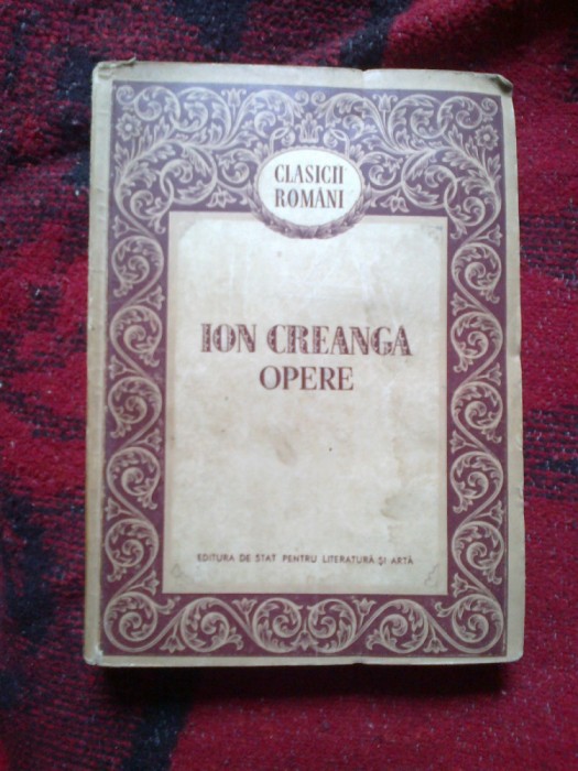 a4b Opere - Ion Creanga