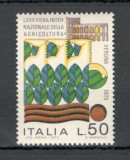Italia.1973 Targul international de agricultura Verona SI.820, Nestampilat