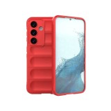 Husa wave, compatibila cu Samsung Galaxy A25, Grip Anti-Soc, Tpu, Pure Red, ALC MOBILE