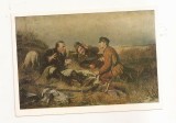FA89 -Carte Postala- RUSIA - State Tretyakov Gallery - V.G. Perov, Hunters at rest, necirculata 1973, Fotografie
