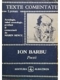 Marin Mincu - Ion Barbu - Poezii (editia 1975)