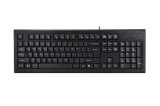 TASTATURA A4TECH, &quot;KR85&quot;, cu fir, 104 taste format standard, USB, negru, &quot;KR-85-USB&quot; (timbru verde 0.8 lei)