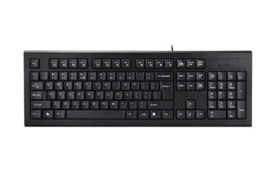 TASTATURA A4TECH, &amp;quot;KR85&amp;quot;, cu fir, 104 taste format standard, USB, negru, &amp;quot;KR-85-USB&amp;quot; (timbru verde 0.8 lei) foto