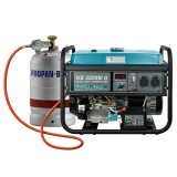 Generator monofazat pe gaz benzina Konner Sohnen KS 5000E G