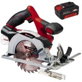 Einhell TE-CS 18/150 Li PXC - Fierastrau circular 150x10 mm + Acumulator Li-Ion 18 V 4 Ah