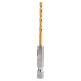Burghiu pentru metal, titanat, HEX 1/4", 6 mm, Richmann Exclusive