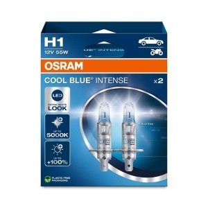 Pachet 2 Becuri Osram H1 Cool Blue Intense Next Gen 55W foto