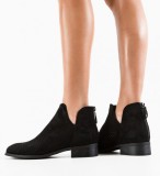 Cumpara ieftin Botine dama Felt Negre