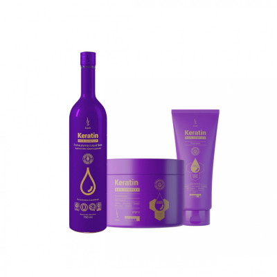 Keratin complet - pachet de produse pentru regenerarea parului post Covid19 foto