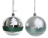 Cumpara ieftin Glob decorativ - Tree Silver - mai multe modele | Kaemingk