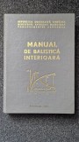 MANUAL DE BALISTICA INTERIOARA - Emanoil, Titica