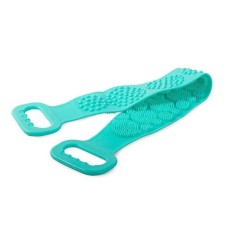 Perie tip banda pentru masaj si curatare corporala 75x9 cm - Turcoaz