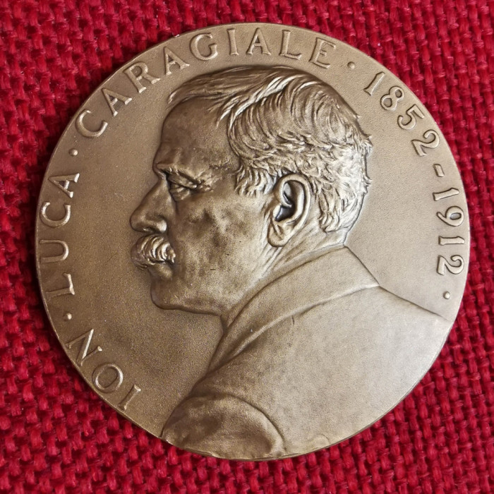 Medalie Ion Luca Caragiale Monetaria Statului